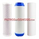FILTROS DE OSMOSIS 10" ESTANDAR PACK 3