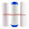 OSMOSIS FILTERS 10 "STANDARD PACK 3
