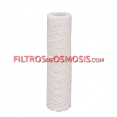 FILTRO 10" BOBINADO 25 MICRAS