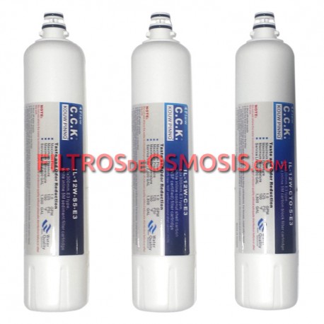 FILTROS OSMOSIS CCK (PACK 3)