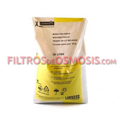 RESINA DE LECHO MIXTO 25 L.
